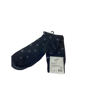 Blue Novelty Graphic Crew Socks Men's